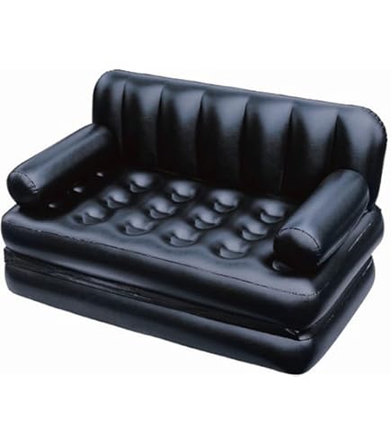 Amazon.co.jp: Blackdog エアーソファー 200kg耐荷重 0.49kg超