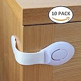 Powanfity_JP はがせる ベビーガード ストッパー チャイルドロック 家具を傷つけない ドアロックストッパー 10個セット 子供 安全ロック 引き出し 開閉禁止 ドアロック 赤ちゃん いたず