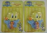2 LOONEY TUNES BABY TWEETY RATTLE by REGENT BABY [並行輸入品]