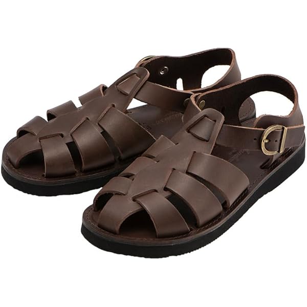 Amazon | [オーガニックハンドルーム] GURKHA グルカ レザーサンダル