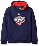 NBA New Orleans Pelicans Boys 8 – 20 Primeプルオーバーパーカー, Medium ( 10 – 12 ) , Dark Navy