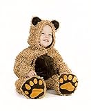 Princess Paradise Baby's Chenille Teddy Bear Brown 6 to 12 months [Floral] [並行輸入品]
