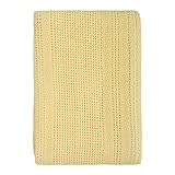 Junior Joy Pram Coton Cellulaire Blanket Citron
