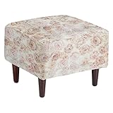 arne 子供用ソファー おしゃれ キッズソファー 子供用 ミニソファー 一人用ミニソファー オットマン chateau ot 花柄 ピオニー ブラウン