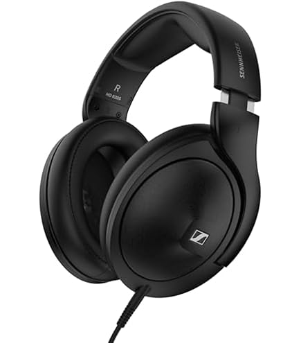 SENNHEISER HD 599 SE Around Ear Open Back Headphone Black Large