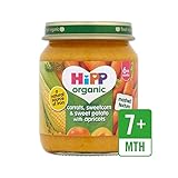 ニンジン、スイートコーン＆アプリコット125グラムとサツマイモ (Hipp Organic) (x 6) - HiPP Organic Carrots, Sweetcorn & Sweet Potat