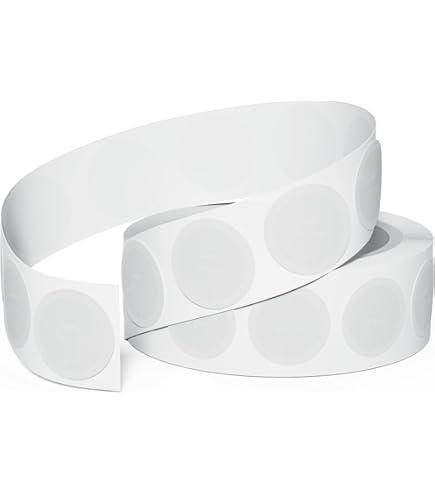 NFC Tags NTAG215 Cards, Blank PVC NFC Coin Tag White 25mm Round, 504 Bytes Memory NFC Chip, Compatible With TagMo And All NFC Enabled Devices - 20 PCS - View #3