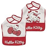 西松屋 2枚組袖なし食事用エプロン（ハローキティ）