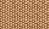 DECO SHEET 貼ってはがせる装飾シート 80cm×200cm モザイクウッド柄 DEC-08 BR・ブラウン