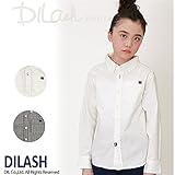 (ディラッシュ) DILASH長袖ギンガムチェック・白無地シャツ/春 シャツ 90 オフホワイト