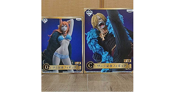 Amazon 一番くじ ワンピース 20th Anniversary 記念フィギュア D賞 ナミ C賞 サンジ 2体セット Straw Hat Crew 20周年 アニバーサリーワソピース ジャソプ 不朽 名作 フィギュア ドール 通販