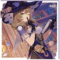 Amazon | 原神 公式グッズ 正規品 命定の日 キャラクター 色紙