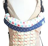 bigbig G leader(ビッグビッグジーリーダー) 【日本製】6重ガーゼ抱っこ紐 首回り汗取りパッド スタイ・ネックウォーマーとしてもOK ウサギドット