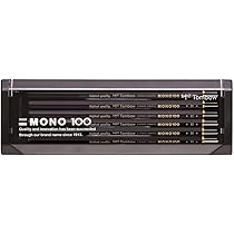 Amazon | トンボ鉛筆 高級鉛筆 H MONO (超微粒子芯のハイ