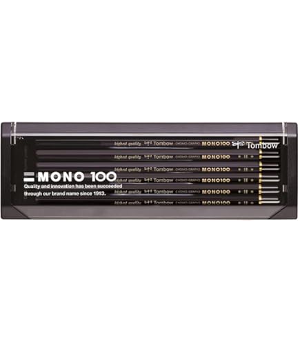 Amazon | トンボ鉛筆 高級鉛筆 H MONO (超微粒子芯のハイスタンダード