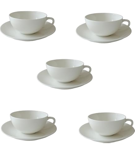 アンティークカップ&amp;ソーサー5脚セット コーヒーカップとソーサー 5脚セット - メルカリ