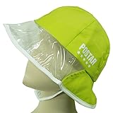 【オールシーズン】 POSTAR(ポスター) ワンポイントレインハット 54cm/LIME NO.P-6611-26