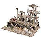 ライラクス(LayLax) スナイプ シミュレーション ターゲット 木製 的あて 情景型 エアガン用 射的 室内 屋外