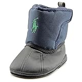 Ralph Lauren Layette Albirta EZ ベビー 米国 2 ブルー ブーツ [並行輸入品]