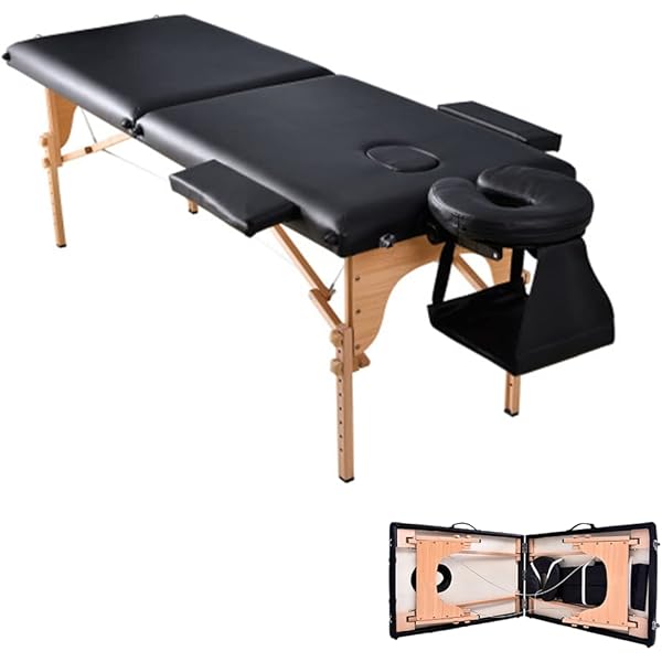 Amazon.co.jp: Simpolu マッサージベッド 折りたたみ エステ