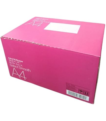 まとめ買い４箱Askul マルチペーパー スーパー ホワイト J コピー用紙A4