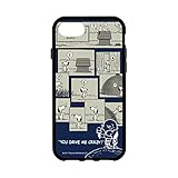 グルマンディーズ iPhone8/7/6s/6 (4.7インチ)ケース ピーナッツ IIIIfi+ (R) (イーフィット)総柄 sng-193c