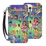 ドラゴンボール iPhone12 ケース 手帳型 iPhone12Pro ケース 手帳型 iPhone12mini ケース 手帳型 iPhone12Pro max ケース 手帳型 超繊維PUレザー 薄型 軽量 耐衝撃 全面保護 カード収納 財布型 横置きスタンド機能 IP12-6.1/IP12 Pro-6.1 A678
