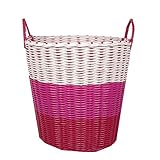 KYLIN Expressストレージバケット、木製ランドリー服/おもちゃバスケットストレージバスケット折りたたみストレージボックス# A