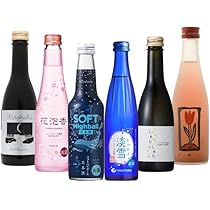 Amazon.co.jp: 日本酒 WGO 2024 金賞 スパークリング清酒 小瓶 6本 