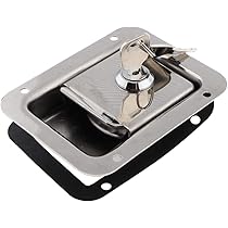 Amazon | KESOTO ステンレスパドルドアハンドル| RVドアラッチ
