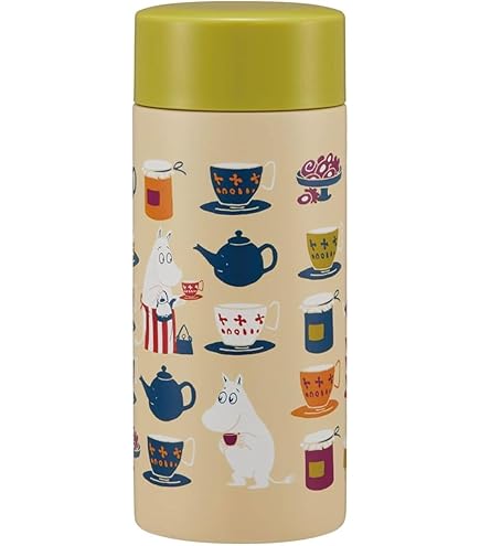 Amazon｜山加商店 MOOMIN (ムーミン) 真空 二重構造 ボトル 水筒 ミニ