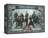 CMON 氷と炎の歌 卓上ミニチュアゲーム スタークヒーローズ II セット - スターク家の強大な戦士たち! ストラテジーゲーム 大人用 対象年齢14歳以上 2人以上 プレイ時間 45~60分 CMON 製