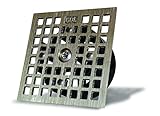 Guardian排水ロック正方形床drain-lock Josam 4.52" GDL-SFD-3500J