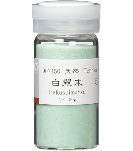 Amazon | ナカガワ胡粉 日本画用絵具 鳳凰 岩絵具 天然 藍墨色