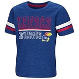 ColosseumカンザスジェイホークスKu Toddler Boys半袖グラフィックTシャツ 5T