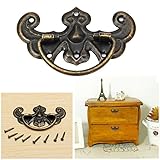 ILS - Vintage Zinc Alloy Cabinet Kitchen Closet Cupboard Drawer Door Handle Pull Knobs