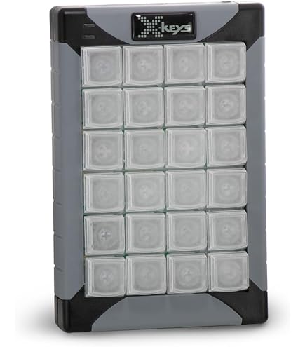 Amazon | XKS-08-USB-R X-keys 8ｷｰ USBｽﾃｨｯｸ | X-Keys | パソコン用