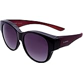 Joysun Mens Womens Polarized LensCovers Wrap Around Fit-Over Sunglasses Over Prescription Glasses Anti-Glare 100% UV400 Prote