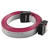 uxcell　フラットケーブル　ハードドライブ　延長ワイヤー　FC8P 100cm IDC 8ピン