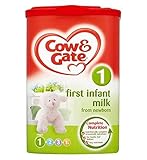 Cow & Gate First Infant Milk from Newborn Stage 1 900g (Pack of 2) - 生まれたばかりのステージ1 900グラムから牛＆ゲート最初の乳