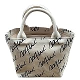 WTW ダブルティー デニムトート トートバッグ WTW DENIM TOTE (S, ベージュ)