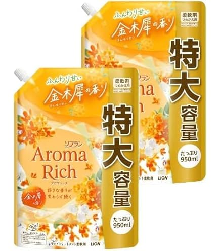 Amazon | ハミング 消臭実感 金木犀の香り 詰め替え 980ml 4個セット