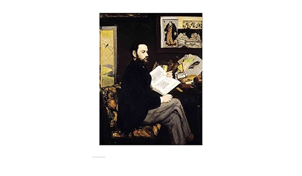 Amazon Edouard Manet エミール ゾラの肖像 ファインアート プリント 45 72 X 60 96 Cm アートフレーム ポスター オンライン通販