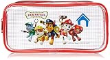 ケイカンパニー パウ・パトロール ビニールスクエアポーチ レッド PAW-VSP-RD