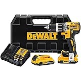 DEWALT DCD796D2BT 20V MAX XR Li-Ion 2.0Ah Bluetooth 0.5 Compact Hammer drill Kit [並行輸入品]