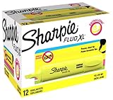 Sharpie  FLUO XL 蛍光ペンイエロータック 12本入 1825634