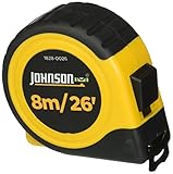 Johnson Level & Tool 1828-0026 Tape Measure Metric, 26-Feet [並行輸入品]