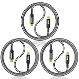 ZeroneTeck 40Gbps USB Cケーブル 5フィート 3本パック