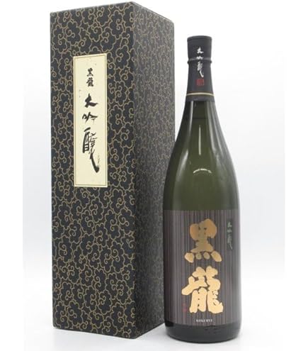 Amazon.co.jp: 黒龍酒造 黒龍 大吟醸 しずく 箱付き 2025年5月製造