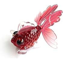 専用商品K-9449 ドロップチャーム(金魚 ウォータードーム) Amazon | Craft Tamago 【1個】金魚 チャーム 立体 29*29mm 金魚